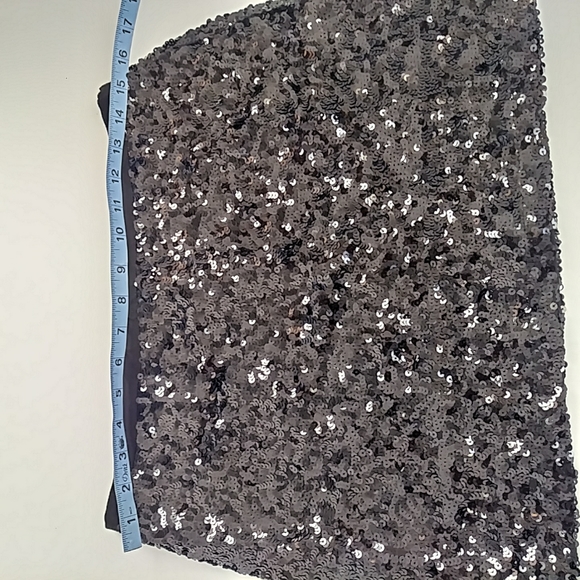 London Jean Sequin Skirt - Picture 5 of 5